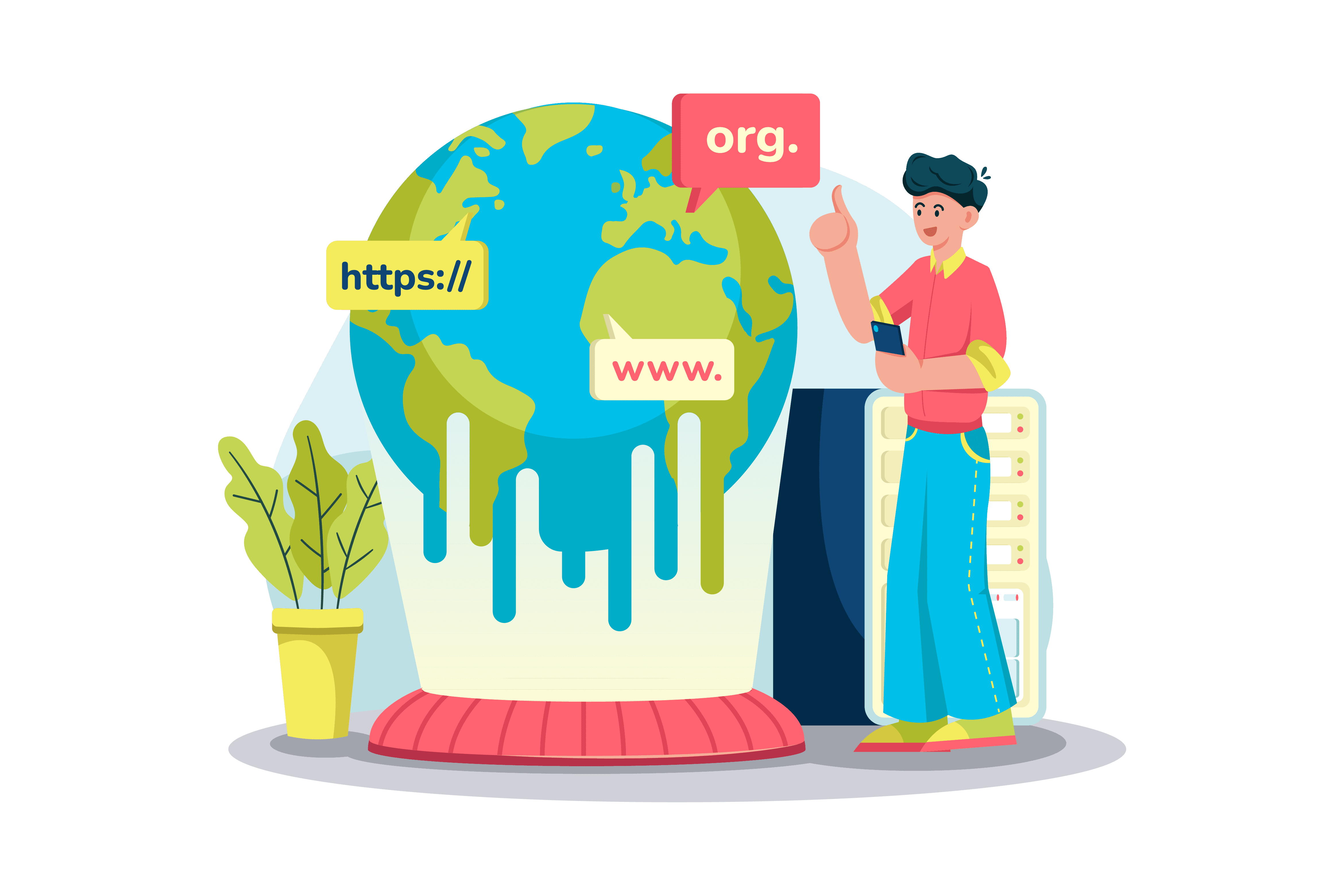 perbedaan domain hosting