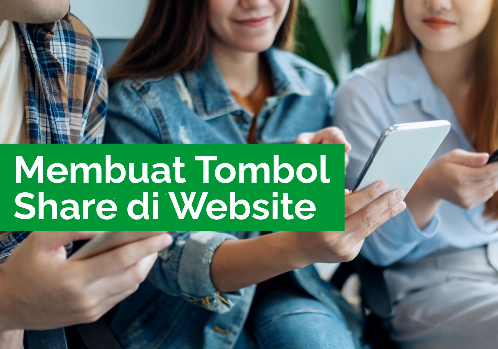 membuat tombol share di website