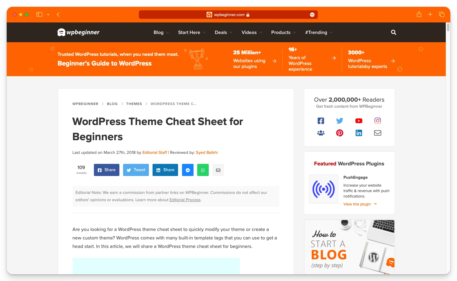 contoh artikel menarik cheat sheets