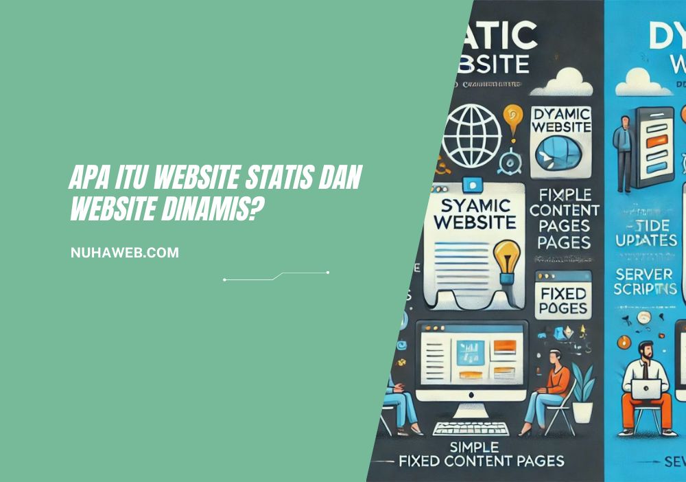 apa itu website statis dan dinamis