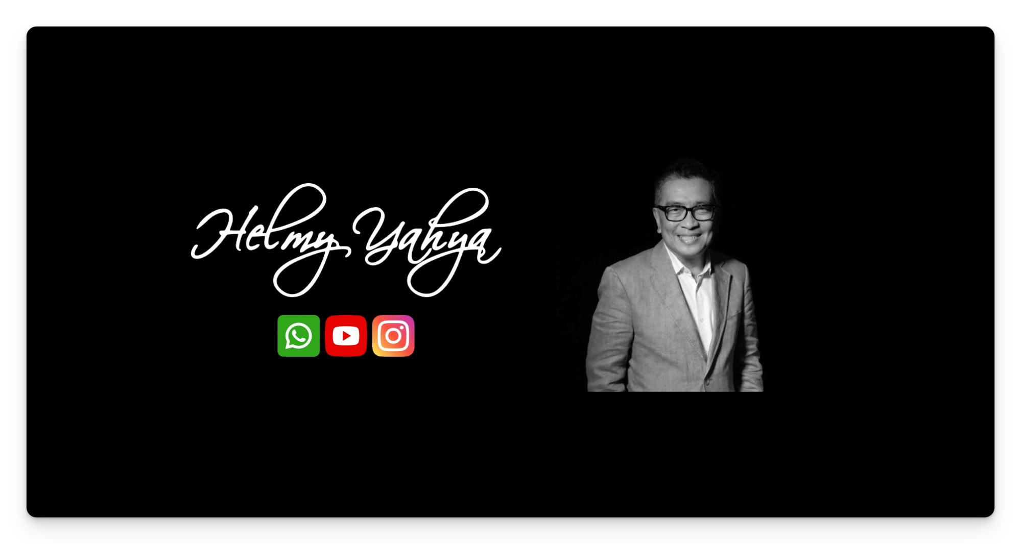 contoh website personal dari helmy yahya