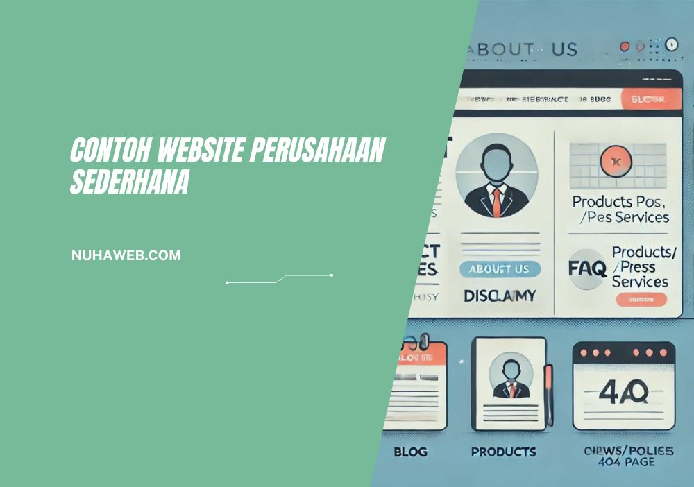 contoh website perusahaan