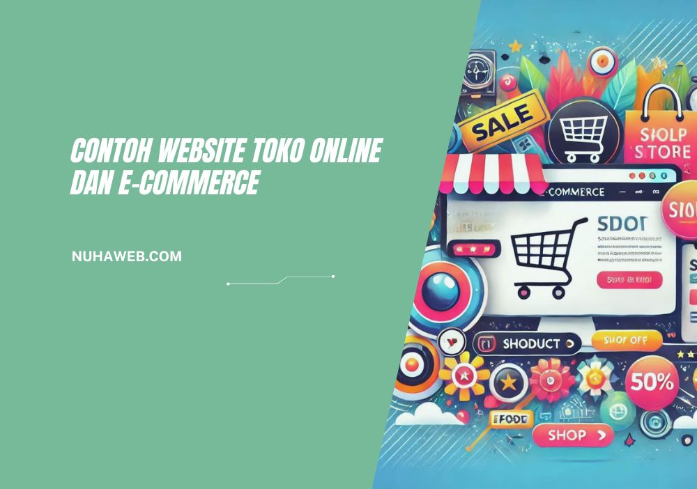 contoh website toko online